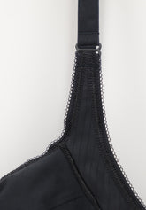 50 Cotone sulla Pelle wireless bra - Black - Nero | Lepel