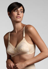 Reggiseno senza ferretto Delia Classic - Champagne - Champagne | Lepel