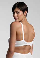 Reggiseno senza ferretto Rita Classic - Bianco - Bianco | Lepel