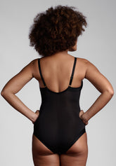 Body senza ferretto 274 Cotone sulla Pelle - Nero - Nero | Lepel