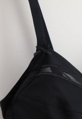 Body senza ferretto 274 Cotone sulla Pelle - Nero - Nero | Lepel