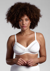 Reggiseno senza ferretto 270 Cotone sulla Pelle - Bianco - Bianco | Lepel