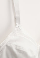 Reggiseno senza ferretto 270 Cotone sulla Pelle - Bianco - Bianco | Lepel