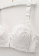 Reggiseno senza ferretto con Apertura Frontale Adele Classic - Bianco - Bianco | Lepel