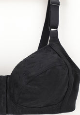 Reggiseno senza ferretto con Apertura Frontale Adele Classic - Nero - Nero | Lepel
