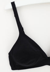 Reggiseno Triangolo senza ferretto Megan Simply Cotone - Nero - Nero | Lepel