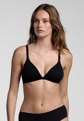 Jennie Simply Cotone preformed wireless triangle bra - Black - Nero | Lepel
