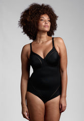 Body senza ferretto Preformato Dafne Classic - Nero - Nero | Lepel