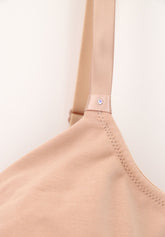 Reggiseno senza ferretto Preformato 350 Belseno Segreto Cotton - Nudo - Nude | Lepel