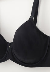 Reggiseno Balconcino con Ferretto Preformato 351 Belseno Segreto Cotton - Nero - Nero | Lepel