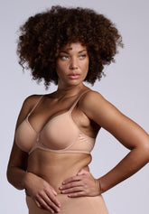Reggiseno Balconcino con Ferretto Preformato 351 Belseno Segreto Cotton - Nudo - Nude | Lepel