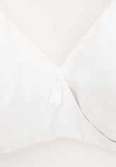 Reggiseno Incrociato senza ferretto Preformato 355 Belseno Segreto Cotton - Bianco - Bianco | Lepel