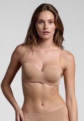 Reggiseno Fascia Imbottita con Ferretto Elegance - Nudo - Nudo | Lepel