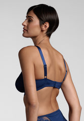 Reggiseno a Vela senza ferretto 259 Belseno Pizzo - Blu - Blu | Lepel