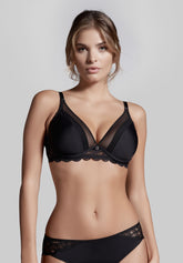 Reggiseno Balconcino con Ferretto Imbottito a Vela 485 Belseno Soirée - Nero - Nero | Lepel