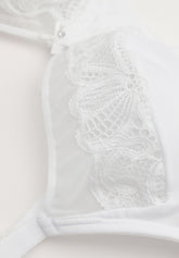 Reggiseno senza ferretto 460 Belseno Allure - Bianco - Bianco | Lepel