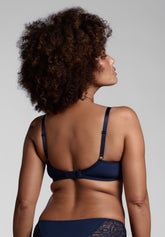 Reggiseno senza ferretto 460 Belseno Allure - Blu Royal - Blue | Lepel