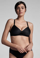 Reggiseno senza ferretto Preformato Spacer 470 Belseno Design - Nero - Nero | Lepel