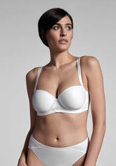 Reggiseno Fascia con Ferretto Preformato Spacer 475 Belseno Design - Bianco - Bianco | Lepel