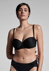 Reggiseno Fascia con Ferretto Preformato Spacer 475 Belseno Design - Nero - Nero | Lepel