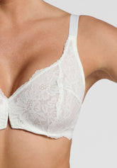 Reggiseno Balconcino con Ferretto in Pizzo Elasticizzato 491 Belseno Essere - Seta - Seta | Lepel