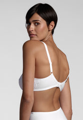 Balconcino con Ferretto 251 Belseno Pizzo - Bianco - Bianco | Lepel