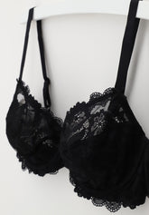 Balconcino con Ferretto 251 Belseno Pizzo - Nero - Nero | Lepel