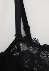 Balconcino con Ferretto 251 Belseno Pizzo - Nero - Nero | Lepel