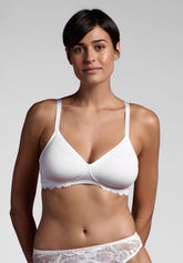 Reggiseno Preformato senza ferretto 260 Belseno Segreto - Bianco - Bianco | Lepel