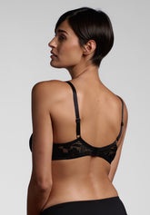 261 Belseno Segreto underwire preformed balcony bra - Black - Nero | Lepel