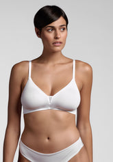 Reggiseno senza ferretto 2643 Avantgarde Soft Touch - White - White | Lepel