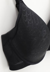 Reggiseno Balconcino con Ferretto Preformato Spacer 801 Moon - Nero - Nero | Lepel