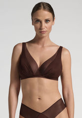 Reggiseno VelaBra senza ferretto Spacer 300 Belseno Tesoro - Cacao - Cacao | Lepel