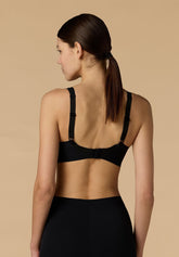 Soft Bra with Removable Cups Skin2Skin - Black - Nero | Lepel