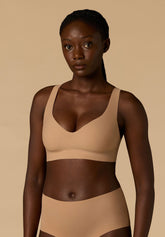 Soft Bra with Removable Cups Skin2Skin - Nude - Nude | Lepel