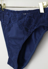 Slip 252 Belseno Pizzo - Blu - Blu | Lepel