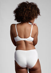 Slip Vita Alta 356 Belseno Segreto Cotton - Bianco - Bianco | Lepel