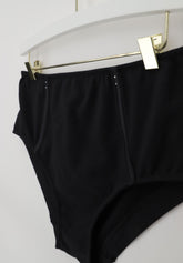 Slip Vita Alta 356 Belseno Segreto Cotton - Nero - Nero | Lepel