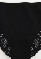 Slip 453 Belseno Pizzo Cotton - Nero - Nero | Lepel
