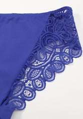 Slip Brasiliano 483 Belseno Soirée - Blu Elettrico - Blu laser | Lepel