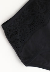 Slip Assorbente da Ciclo Lavabile - Nero - Nero | Lepel