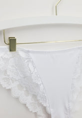 Brasiliano 253 Belseno Pizzo - Bianco - Bianco | Lepel