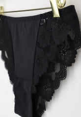 Brasiliano 253 Belseno Pizzo - Nero - Nero | Lepel