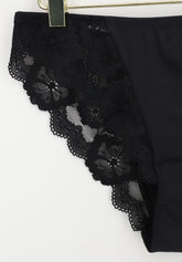 Brasiliano 253 Belseno Pizzo - Nero - Nero | Lepel