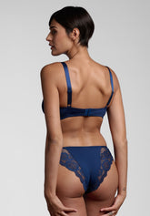 253 Belseno Pizzo Brazilian briefs - Blue - Blu | Lepel