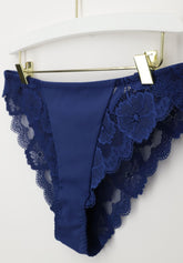 253 Belseno Pizzo Brazilian briefs - Blue - Blu | Lepel