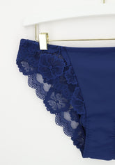 253 Belseno Pizzo Brazilian briefs - Blue - Blu | Lepel