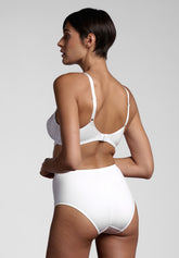 256 Belseno Pizzo high-waisted briefs - White - Bianco | Lepel