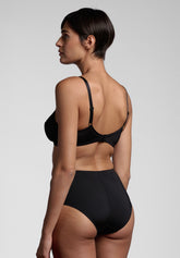 256 Belseno Pizzo high-waisted briefs - Black - Nero | Lepel