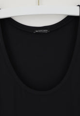 Avantgarde Essential wide-shoulder tank top - Black - Nero | Lepel